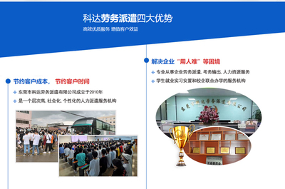 科达专业服务 云浮毕业生安置及人事劳务外包解决方案